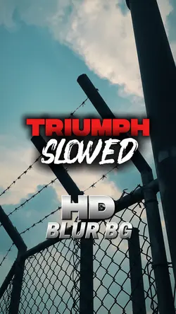 Triumph SLOWED BLUR 