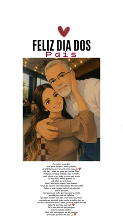 feliz dia dos Pais