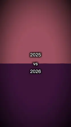 2025 vs 2026