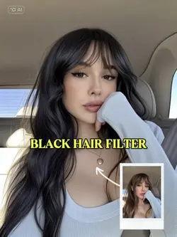 Black Hair Filter 