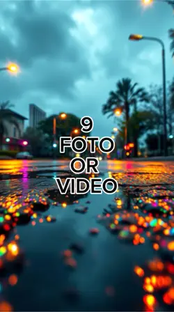 9 foto or video