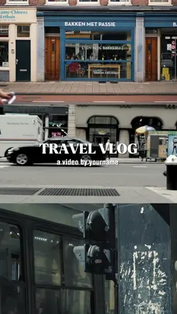 Travel Vlog Story 