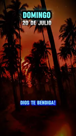 DOMINGO 20 DE JULIO 