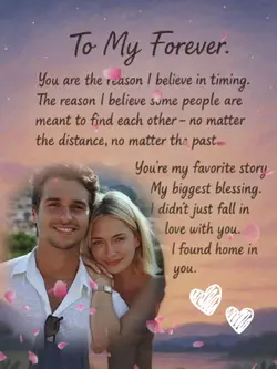 TO MY FOREVER