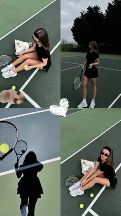 tennis aesthetic