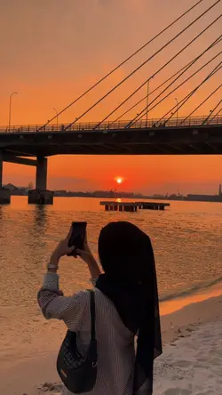 sunset slowmo