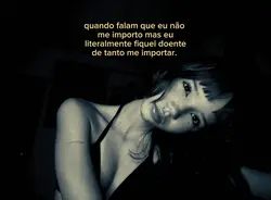 qnd falam que eu não