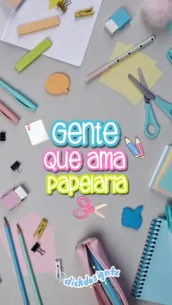 Amo papelaria 