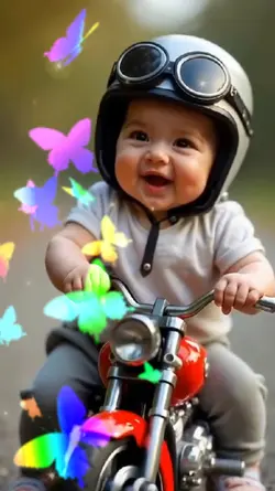 Baby Biker Template 