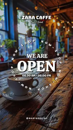 Circle We Are Open