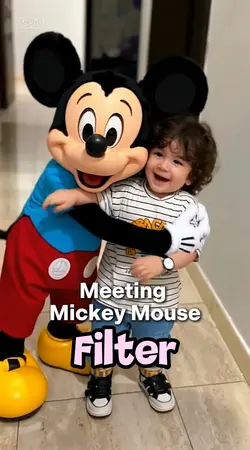 Meeting Mickey Mouse