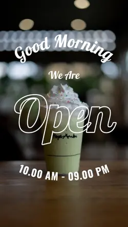 Open cafe 