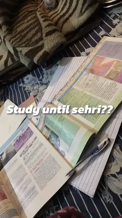 Study until sehri??