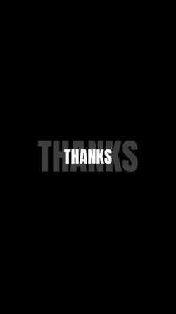 THANKS FOR