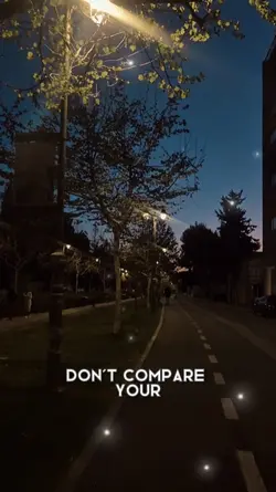 Don't compare