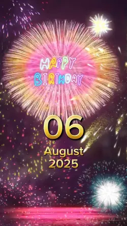 hbd 06 August 2025