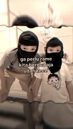 GA PERLU RAME KITA