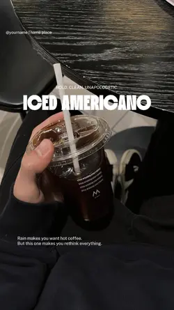 Iced Americano