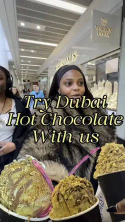 Try Dubai chocolate 