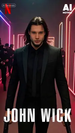 John Wick AI Filter