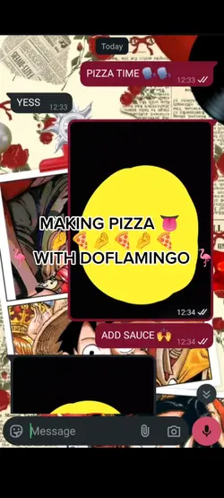 MAKING PIZZA 