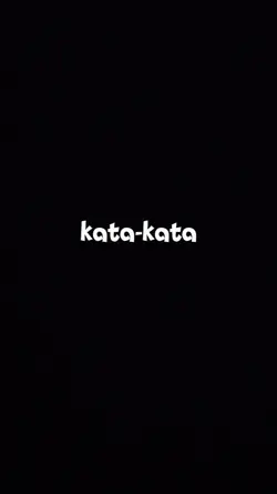 Kata kata hari ini