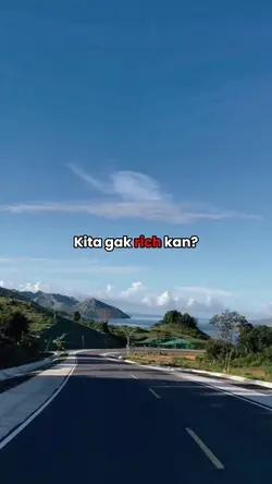 Kita gak rich kan?
