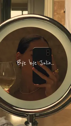 Bye bye julio