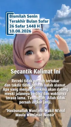 Doaku dihari Senin