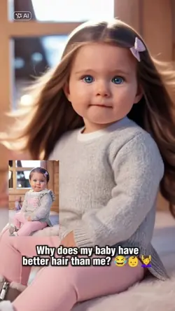 Long hair baby Ai