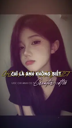 Chỉ là anh không bt