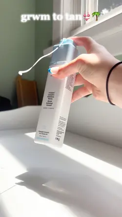 grwm to tan