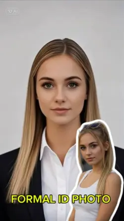 formal ID photo