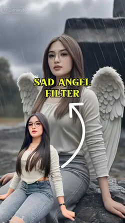 sad angel filter