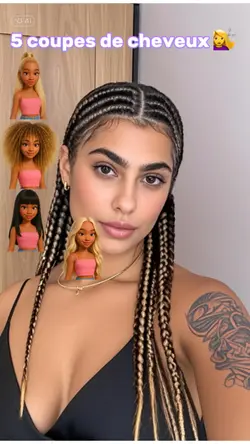 Coiffure 💇‍♀️ stylé IA 