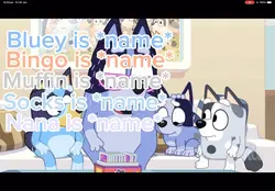 bluey edit again