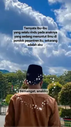 Rindu anak santri