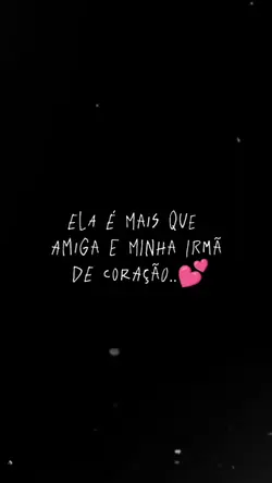 minha irmã de coraçã
