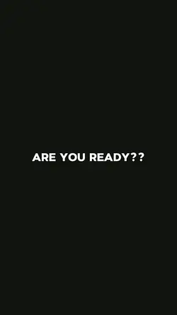 Are you ready???