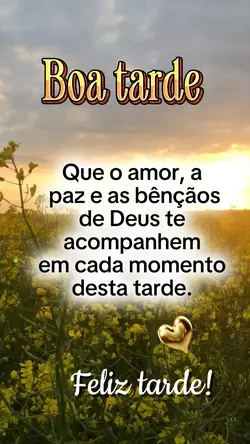 Boa tarde