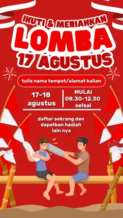 poster 17 agustusan 