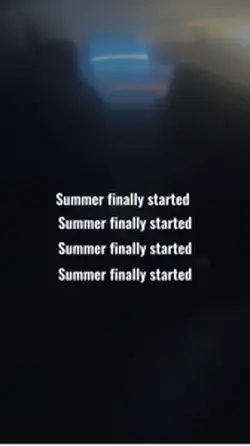 Summer just begun❤️