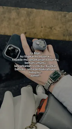 Ya Allah ku titipkan