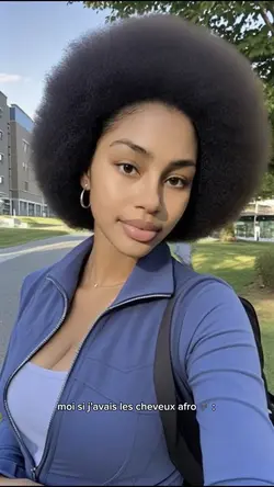 Cheveux Afro IA 