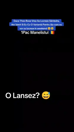 Io nu lucru sâmbăta 