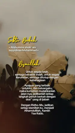 sabtu berkah