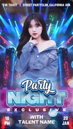 party flayer