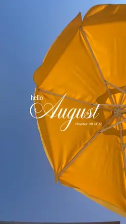 august vlog