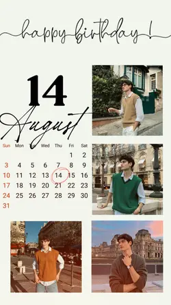 BIRTHDAY 14 AUGUST