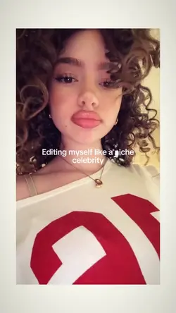 editing myself trend